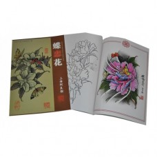 Flowers + Butterflies Tattoo Flash Book
